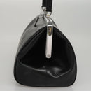 PRADA Hand Bag Leather Black Auth 100868-3