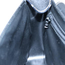 CELINE Shoulder Bag Leather Black Gold Auth 100870-21