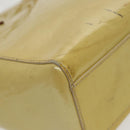 LOUIS VUITTON Monogram Vernis Katarina EW Tote Bag Broncorail M90010 Auth 100881-14