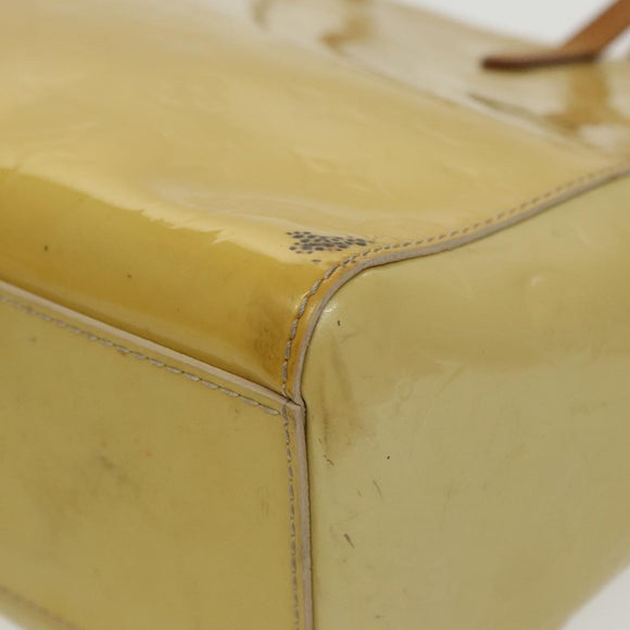 LOUIS VUITTON Monogram Vernis Katarina EW Tote Bag Broncorail M90010 Auth 100881