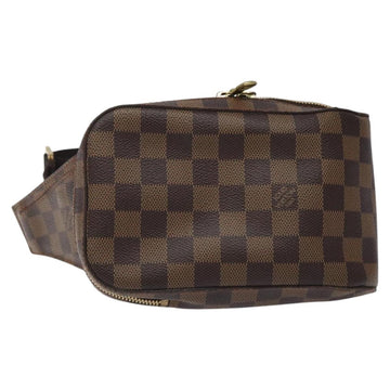 LOUIS VUITTON Damier Ebene Geronimos Shoulder Bag N51994 LV Auth 100901