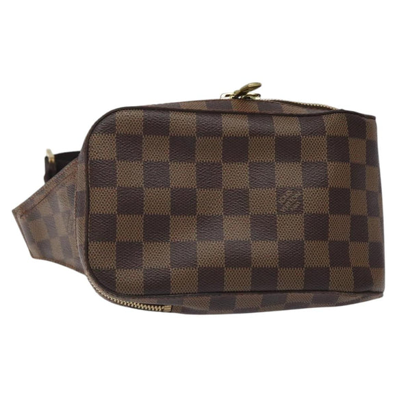 LOUIS VUITTON Damier Ebene Geronimos Shoulder Bag N51994 LV Auth 100901