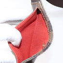 LOUIS VUITTON Damier Ebene Geronimos Shoulder Bag N51994 LV Auth 100901-21