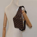 LOUIS VUITTON Damier Ebene Geronimos Shoulder Bag N51994 LV Auth 100901-23