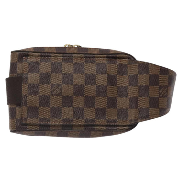 LOUIS VUITTON Damier Ebene Geronimos Shoulder Bag N51994 LV Auth 100901