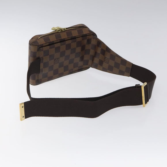 LOUIS VUITTON Damier Ebene Geronimos Shoulder Bag N51994 LV Auth 100901