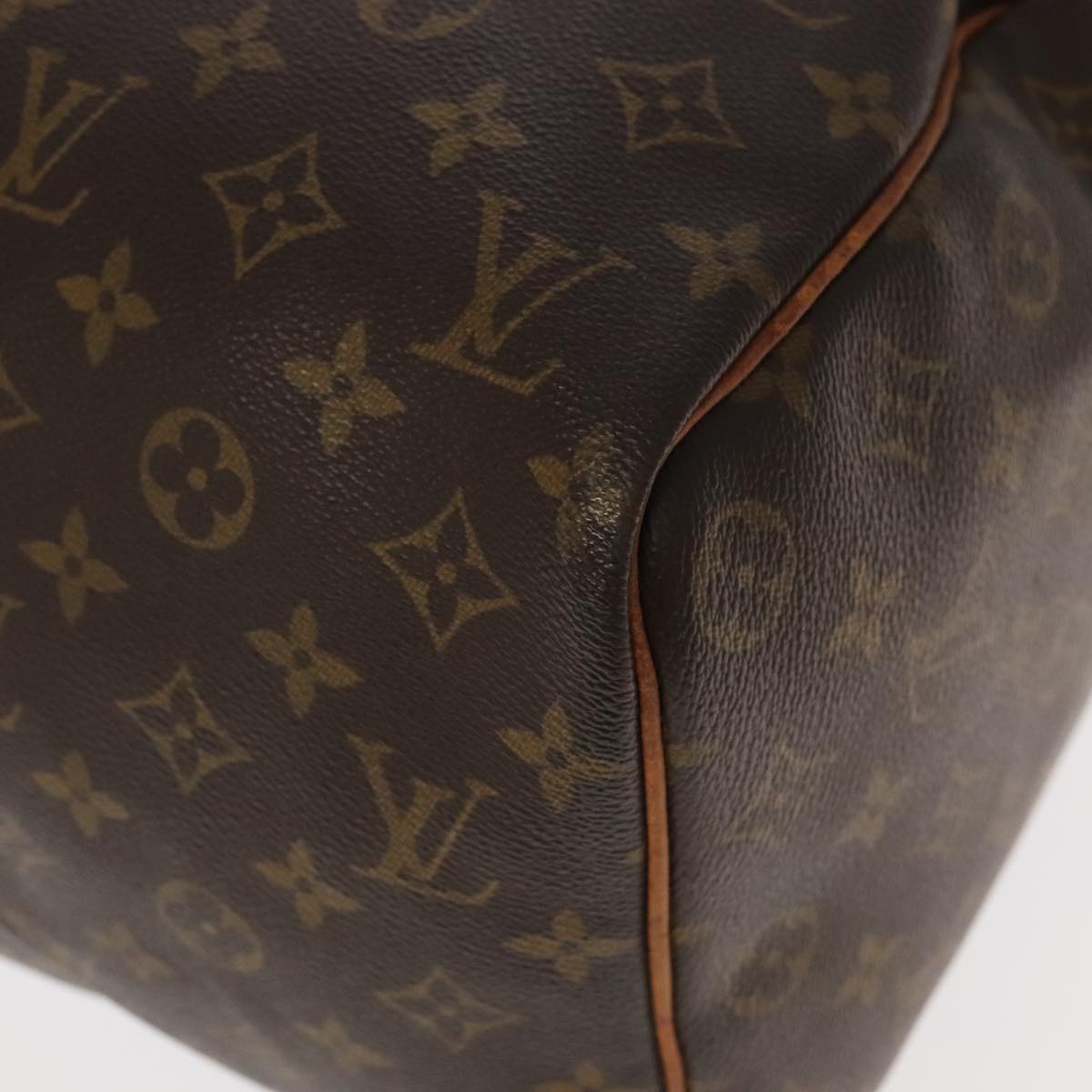 LOUIS VUITTON Monogram Keepall 45 Boston Bag M41428 LV Auth 100908