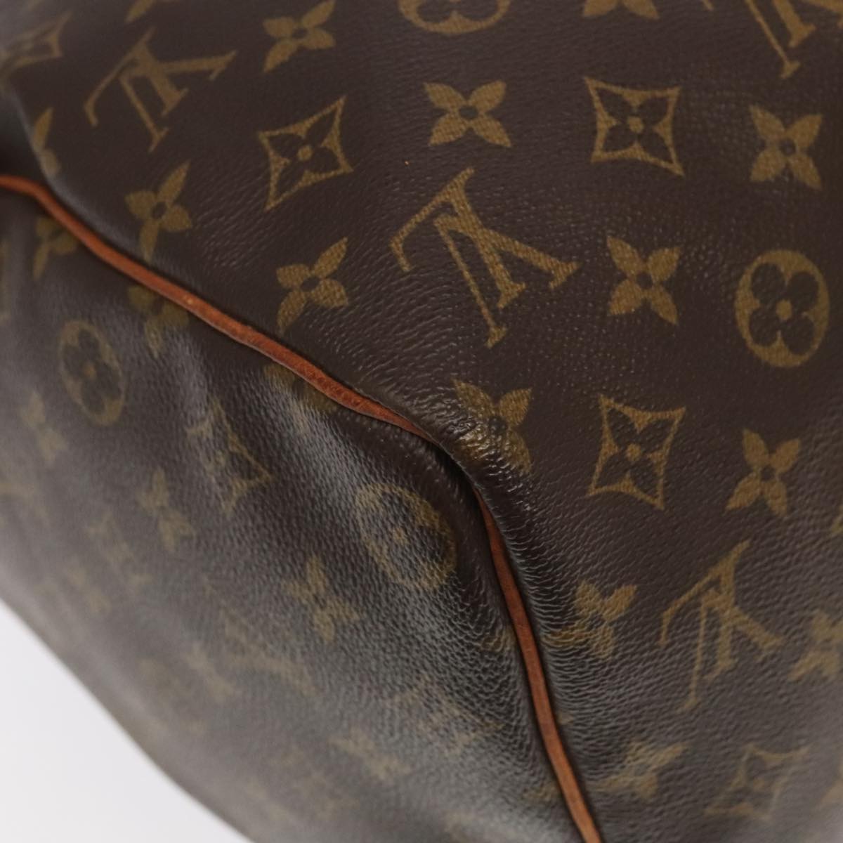 LOUIS VUITTON Monogram Keepall 45 Boston Bag M41428 LV Auth 100908