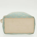 GUCCI GG Canvas Tote Bag Lichtblauw Goud 002 1098 Auth 100928-5