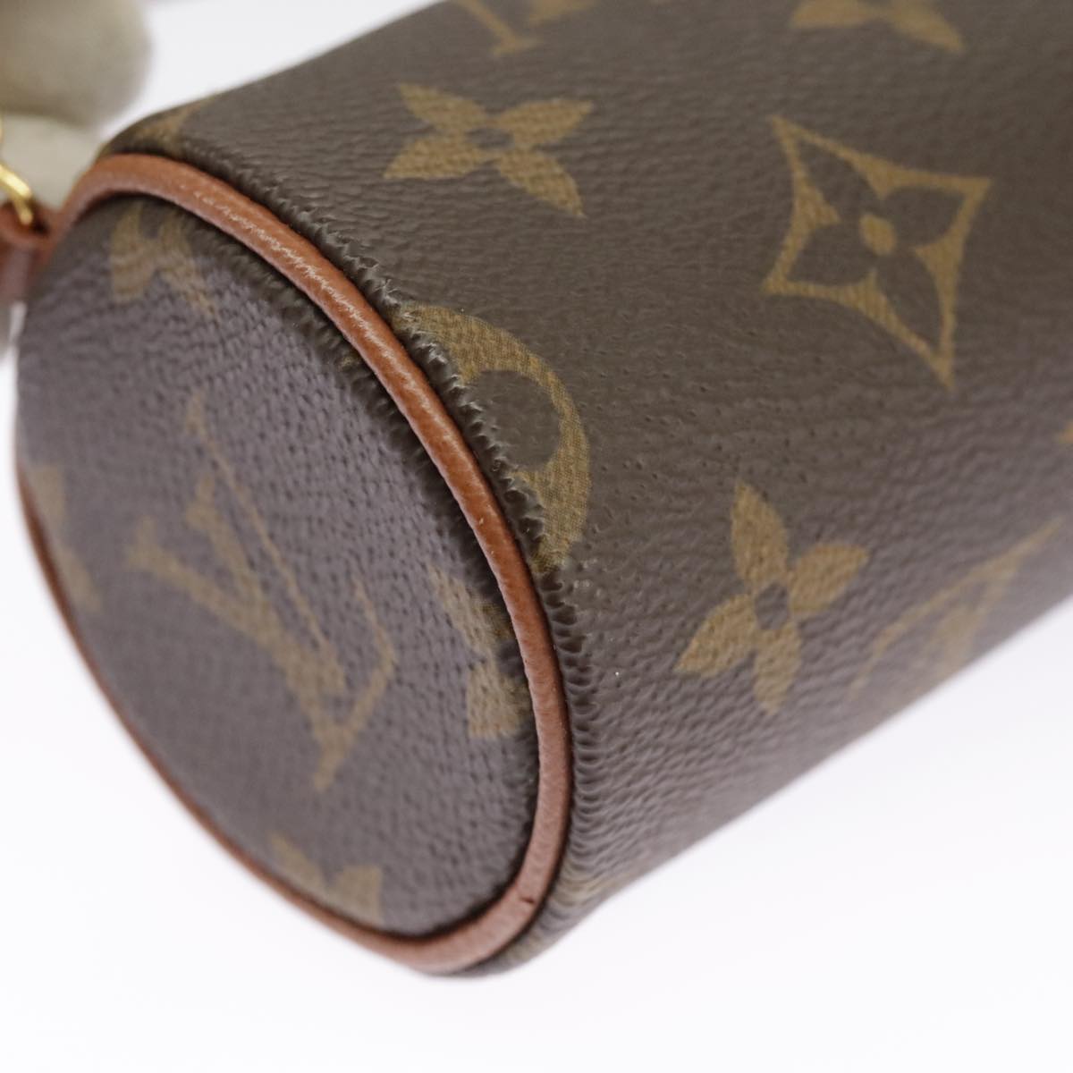 LOUIS VUITTON Monogram Papillon Pouch LV Auth 100966