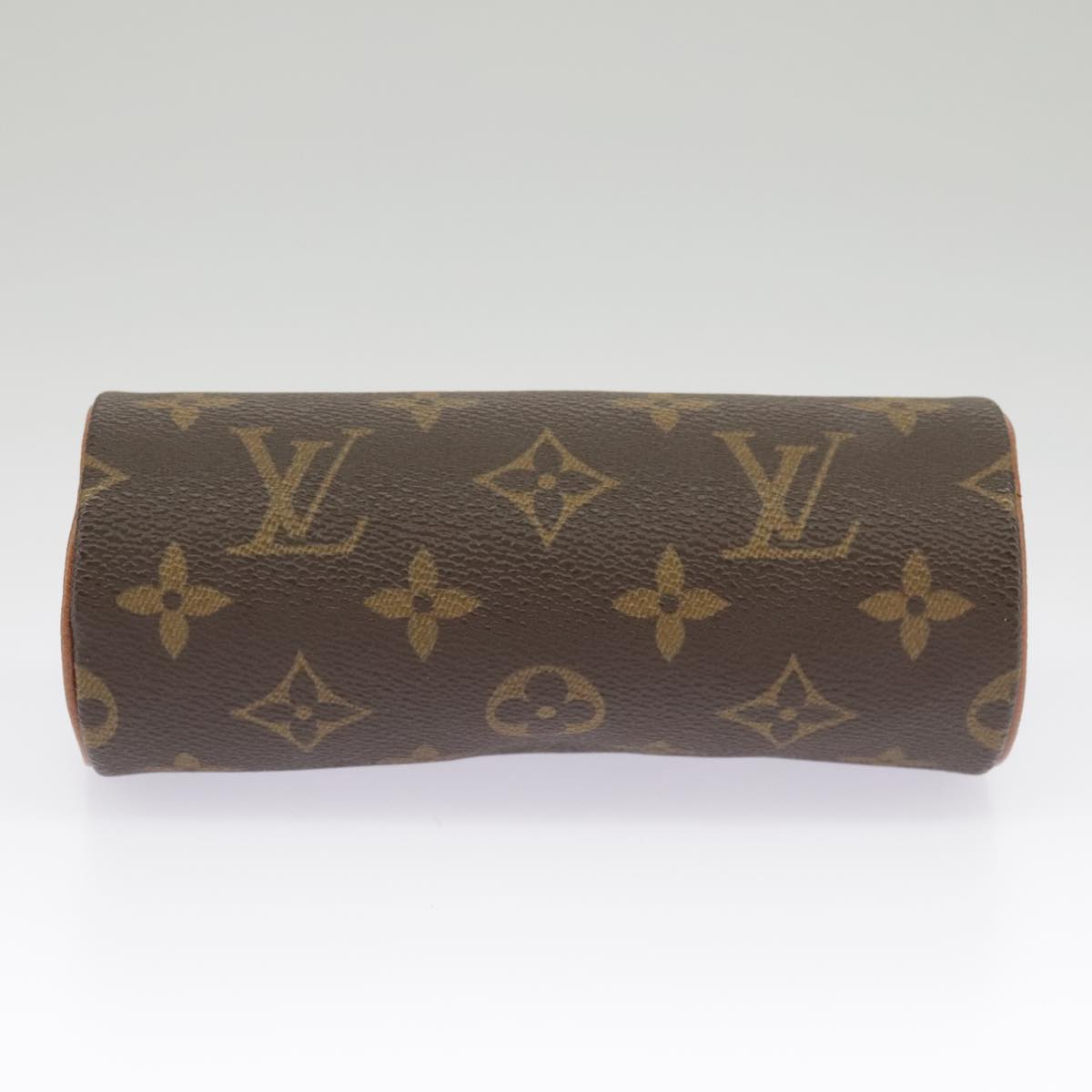 LOUIS VUITTON Monogram Papillon Pouch LV Auth 100966