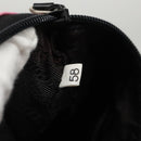 PRADA Pouch Nylon Pink Silver Auth 100970-12