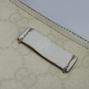 GUCCI GG Supreme Sherry Line Shoulder Bag PVC Pink White Red 153244 Auth 100980-17