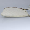 GUCCI GG Supreme Sherry Line Shoulder Bag PVC Pink White Red 153244 Auth 100980-4