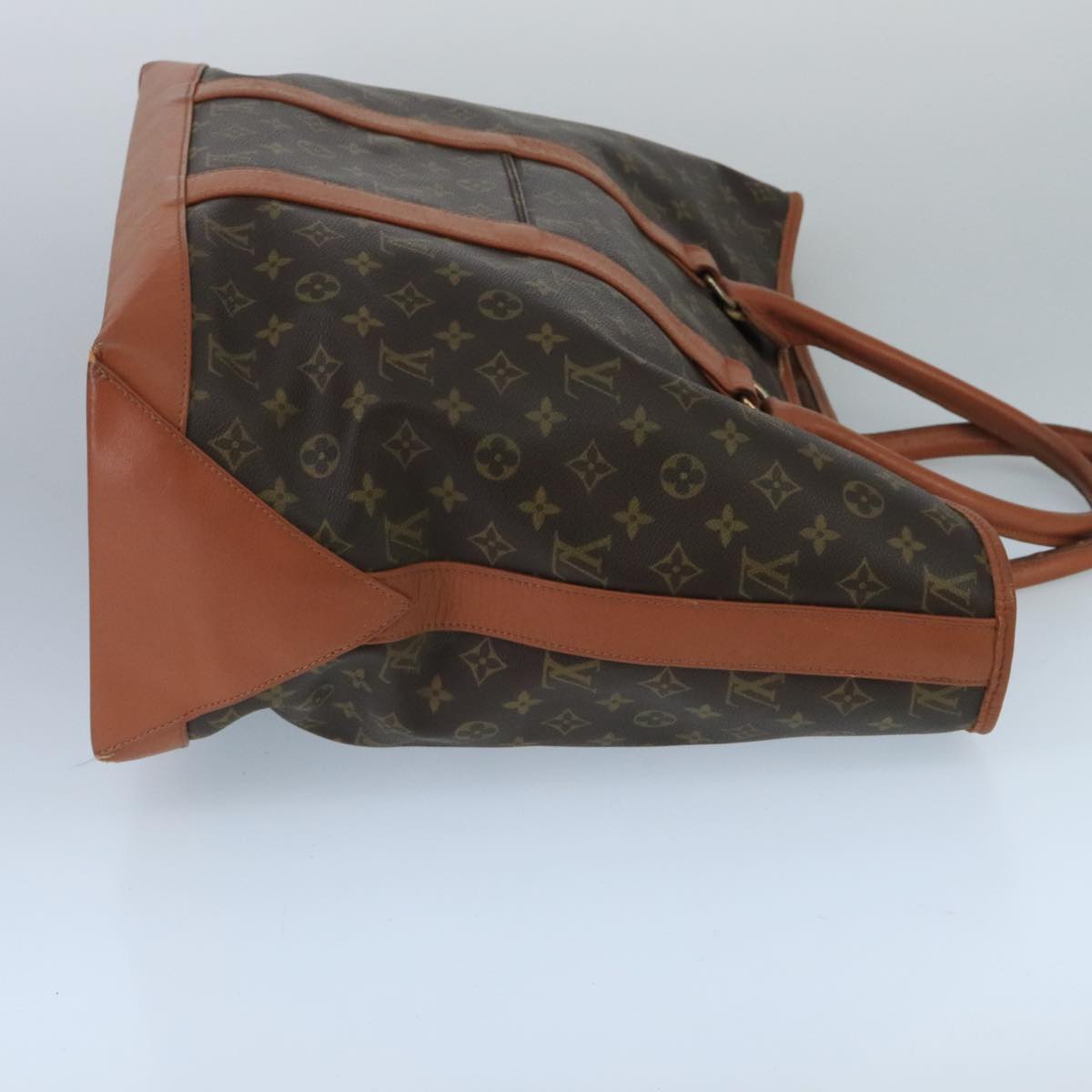 LOUIS VUITTON Monogram Sac Weekend GM Tote Bag M42420 LV Auth 100994