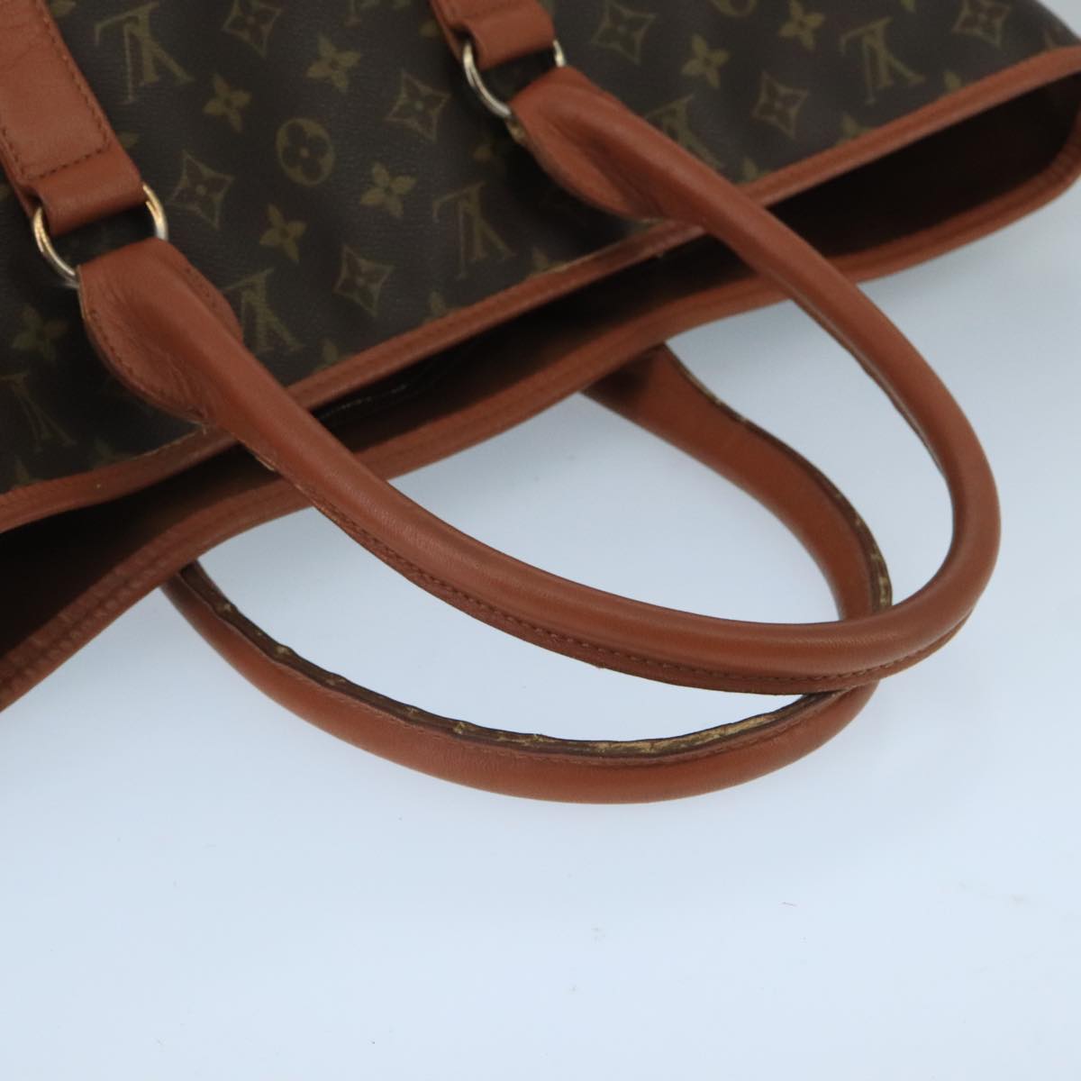 LOUIS VUITTON Monogram Sac Weekend GM Tote Bag M42420 LV Auth 100994