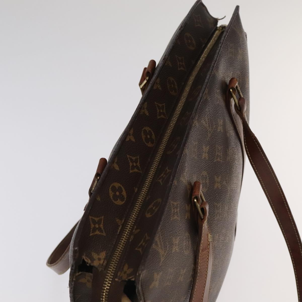 LOUIS VUITTON Monogram Babylone Tote Bag M51102 LV Auth 100995