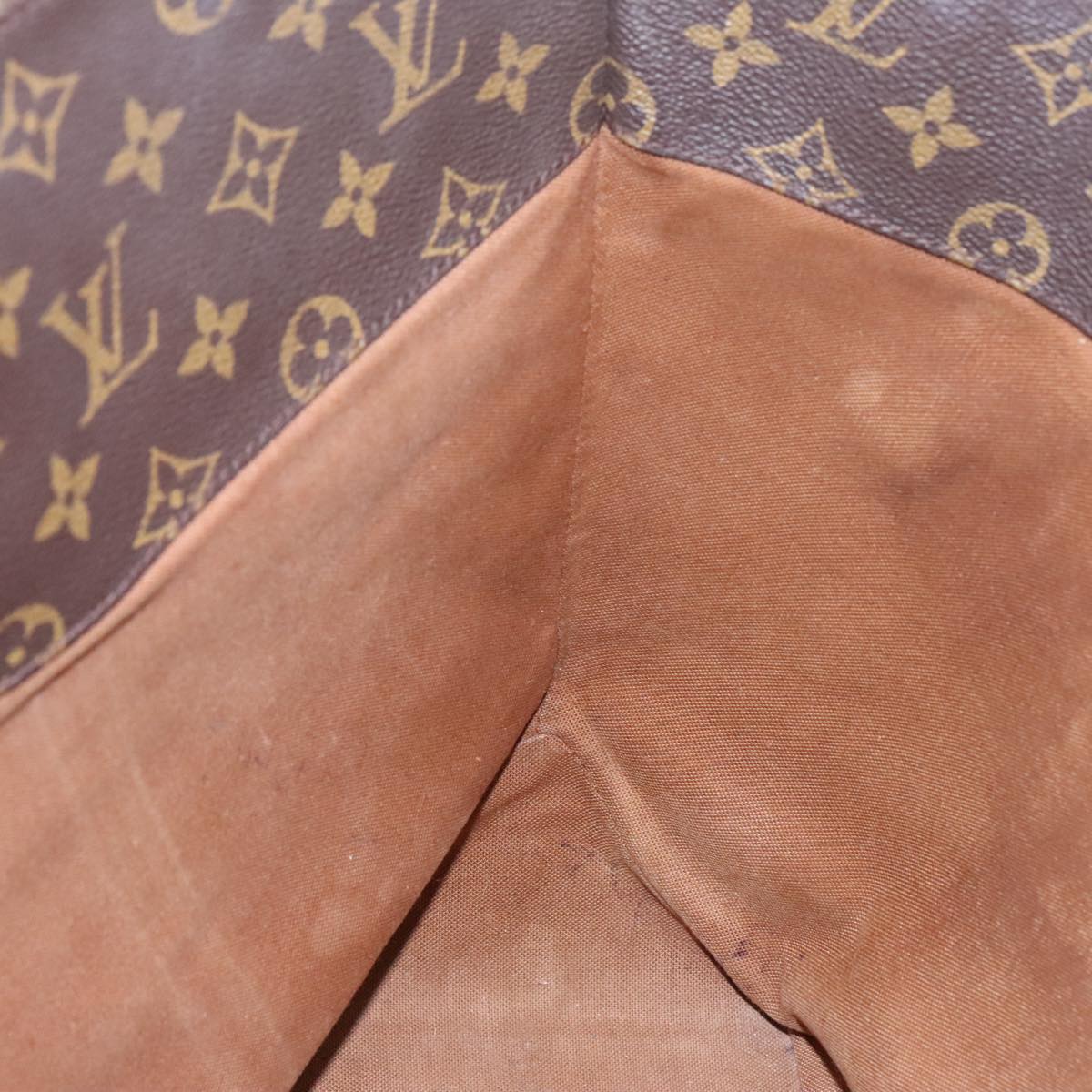 LOUIS VUITTON Monogram Sac Shopping Tote Bag M51108 LV Auth 100999