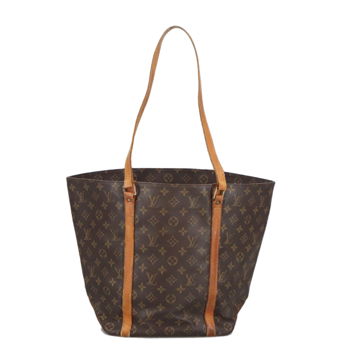 LOUIS VUITTON Monogram Sac Shopping Tote Bag M51108 LV Auth 100999 - 0