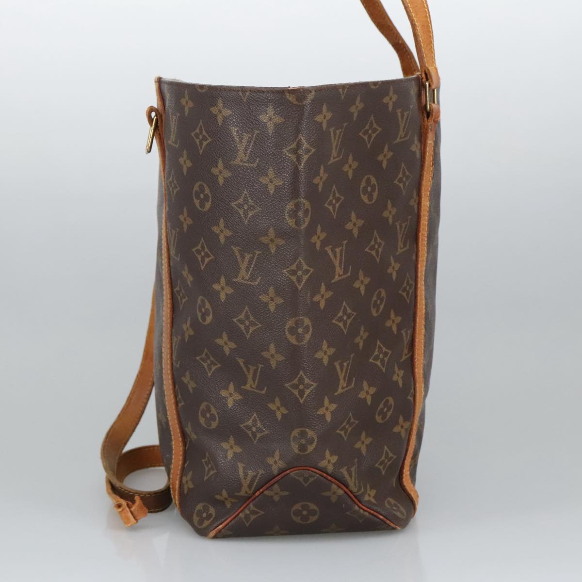 LOUIS VUITTON Monogram Sac Shopping Tote Bag M51108 LV Auth 100999