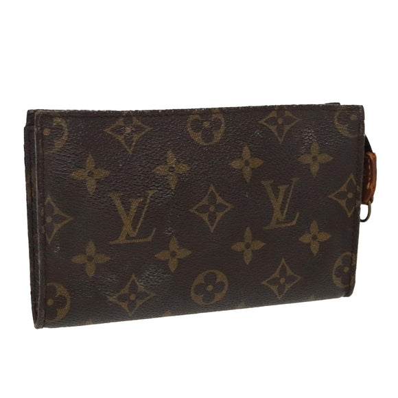 LOUIS VUITTON Monogram Bucket PM Accessory Pouch LV Auth 101013