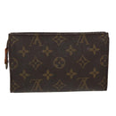 LOUIS VUITTON Monogram Bucket PM Accessory Pouch LV Auth 101013-2