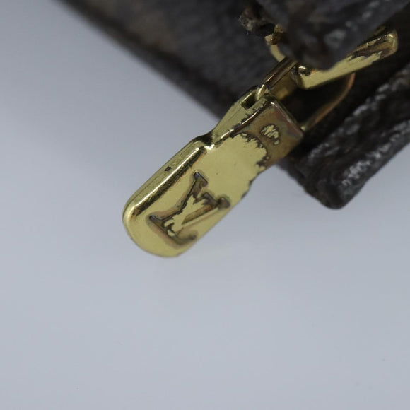 LOUIS VUITTON Monogram Poche Toilette 15 Pouch M47546 LV Auth 101023