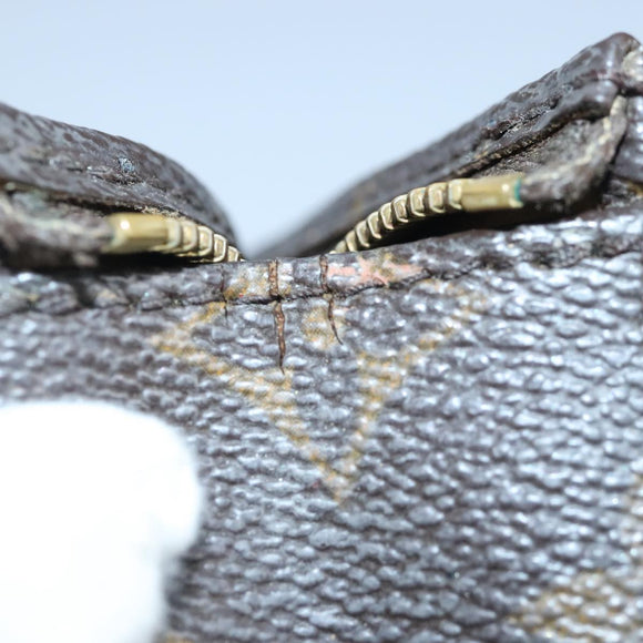 LOUIS VUITTON Monogram Poche Toilette 15 Pouch M47546 LV Auth 101023