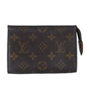 LOUIS VUITTON Monogram Poche Toilette 15 Pouch M47546 LV Auth 101023-13