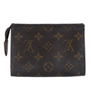 LOUIS VUITTON Monogram Poche Toilette 15 Pouch M47546 LV Auth 101023-2