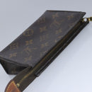 LOUIS VUITTON Monogram Poche Toilette 15 Pouch M47546 LV Auth 101023-5