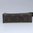 LOUIS VUITTON Monogram Poche Toilette 15 Pouch M47546 LV Auth 101023-6