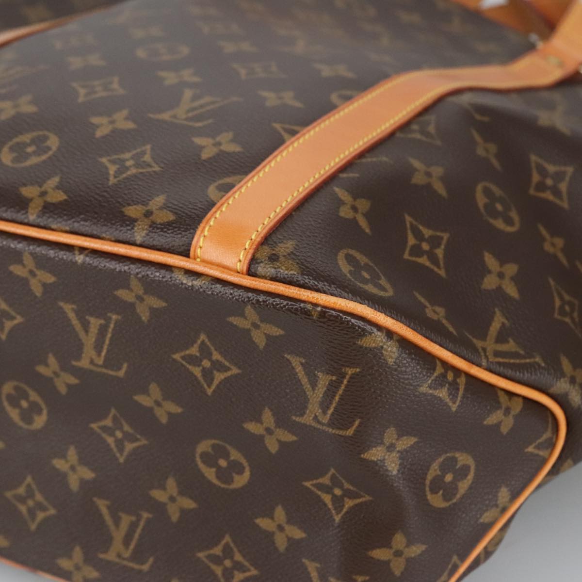 LOUIS VUITTON Monogram Sac Shopping Tote Bag M51108 LV Auth 101039