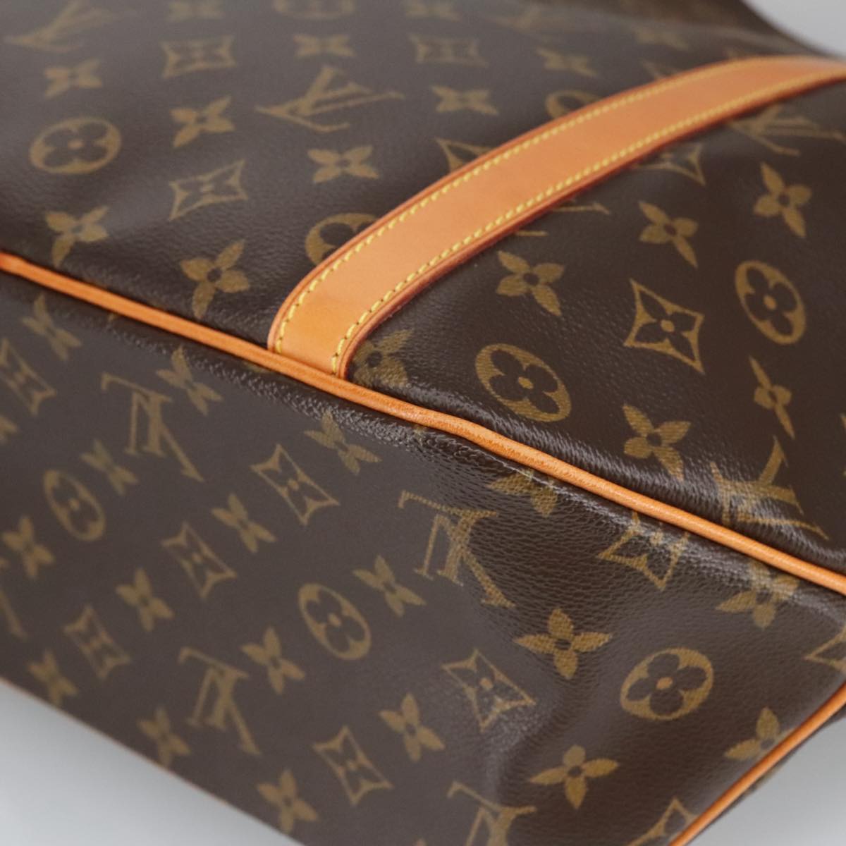 LOUIS VUITTON Monogram Sac Shopping Tote Bag M51108 LV Auth 101039