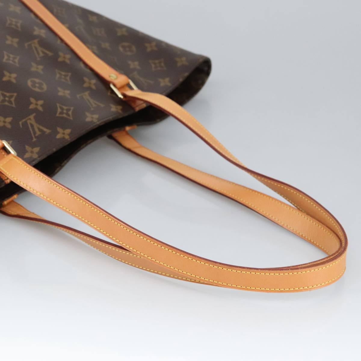 LOUIS VUITTON Monogram Sac Shopping Tote Bag M51108 LV Auth 101039