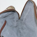 Burberrys Nova Check Hand Bag PVC Beige Gold Auth 101041-19