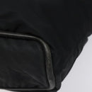 CELINE Shoulder Bag Nylon Black Auth 101065-9
