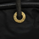 CELINE Shoulder Bag Nylon Black Auth 101065-17