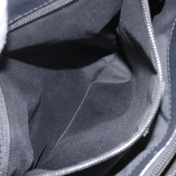 CELINE Umhängetasche Nylon Schwarz Auth 101065