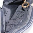 CELINE Shoulder Bag Nylon Black Auth 101065-23