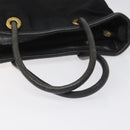 CELINE Shoulder Bag Nylon Black Auth 101065-7