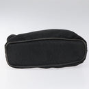 CELINE Shoulder Bag Nylon Black Auth 101065-5