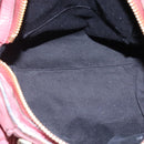 Chloe Etel Hand Bag Leather 2way Pink Gold Auth 101068-11