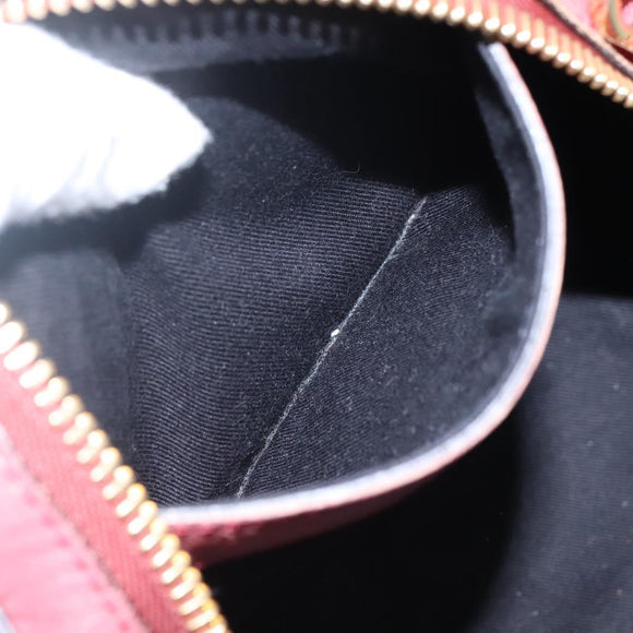 Chloe Etel Hand Bag Leather 2way Pink Gold Auth 101068