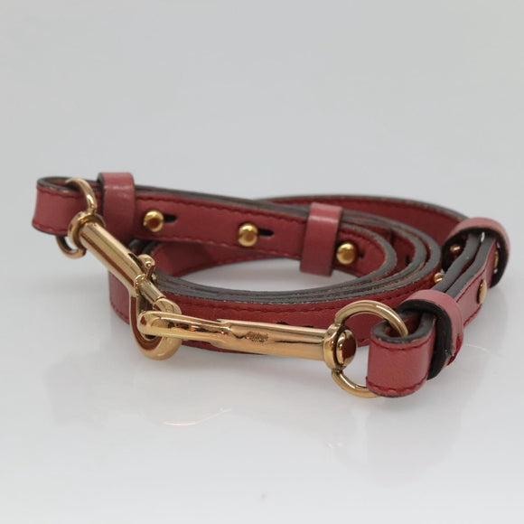 Chloe Etel Hand Bag Leather 2way Pink Gold Auth 101068