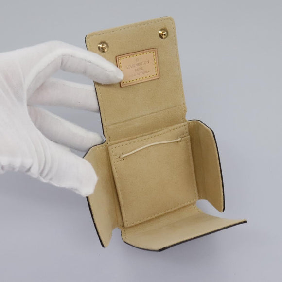 LOUIS VUITTON Monogram Jewelry case Jewelry Box LV Auth 101074V