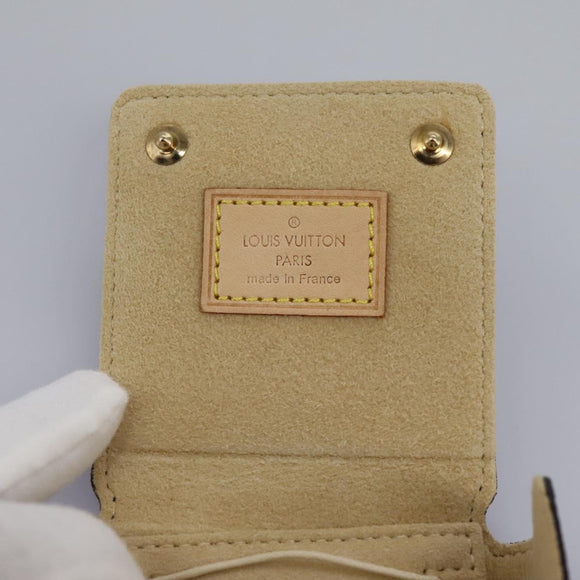 LOUIS VUITTON Monogram Jewelry case Jewelry Box LV Auth 101074V