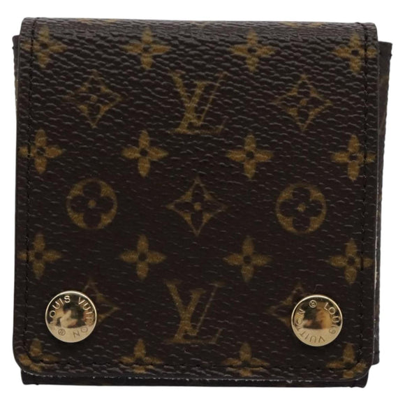 LOUIS VUITTON Monogram Jewelry case Jewelry Box LV Auth 101074V