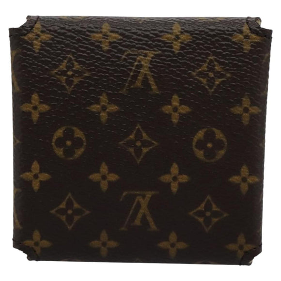 LOUIS VUITTON Monogram Jewelry case Jewelry Box LV Auth 101074V