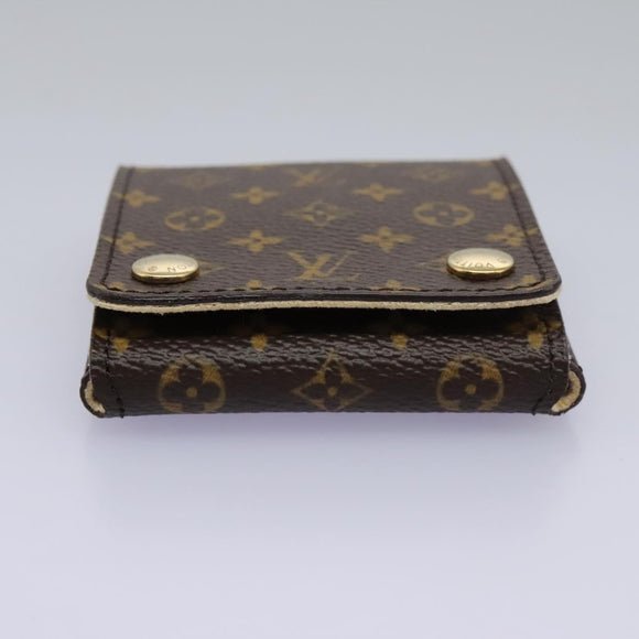 LOUIS VUITTON Monogram Jewelry case Jewelry Box LV Auth 101074V